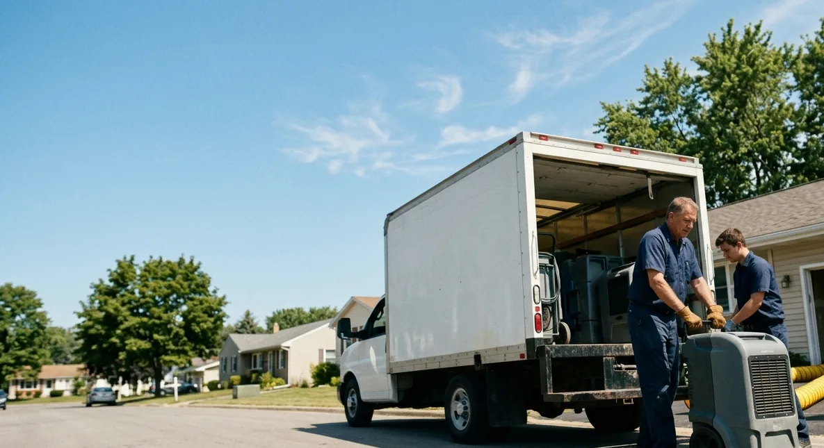 Water Damage Cleanup in Muncie, IN near me